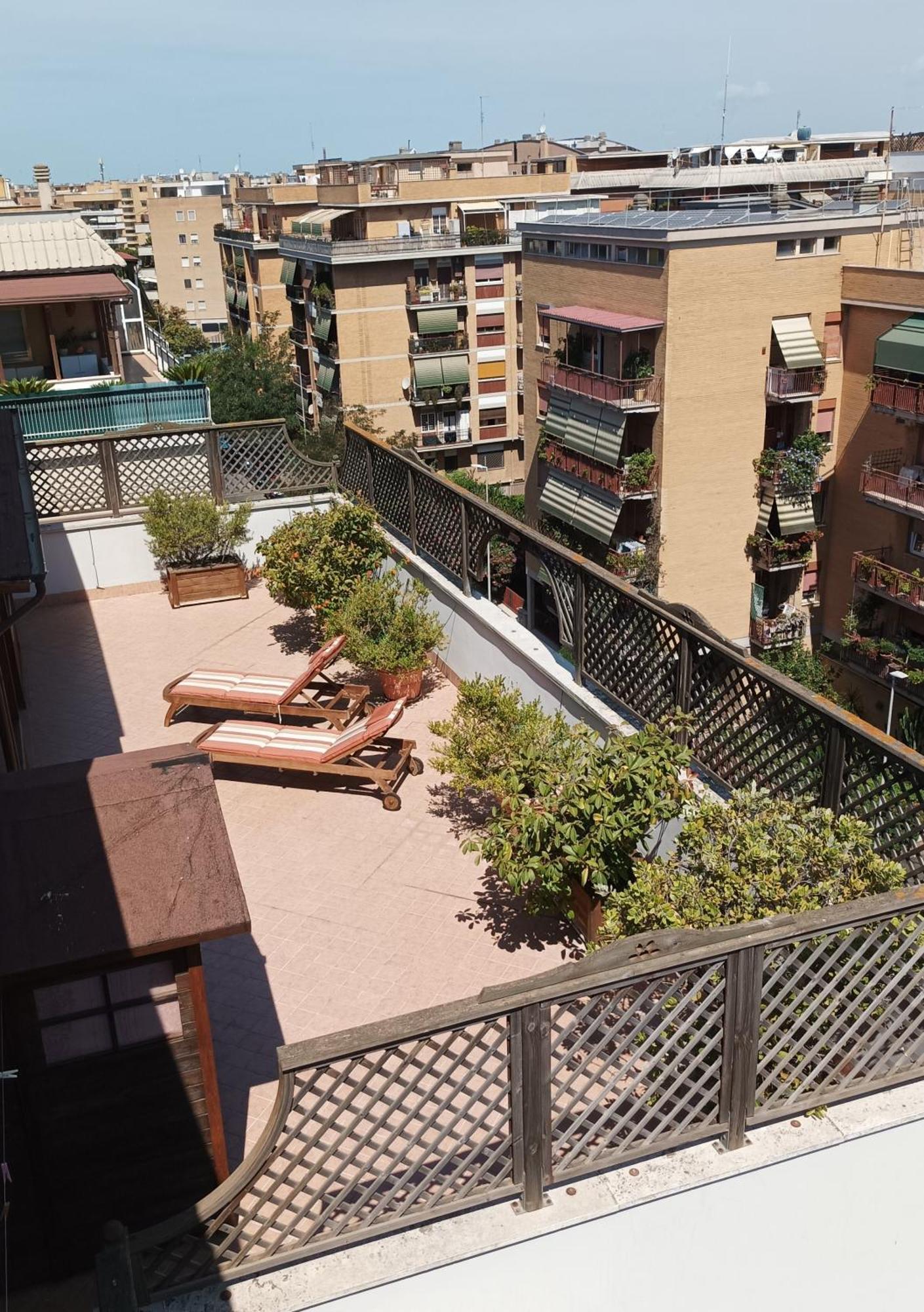 Attico Con Terrazza In Via Dei Traghetti Apartment ลิโด ดิ ออสเตีย ภายนอก รูปภาพ